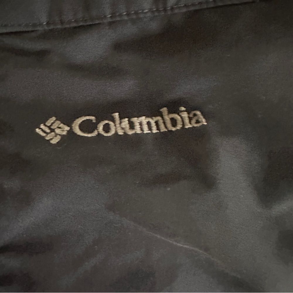 Columbia Omni Shade Board Shorts Mens Medium Elastic Waist Zip Pocket Navy - Picture 5 of 12